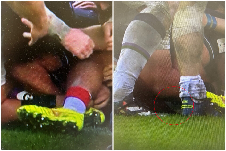 Grâce aux deux angles disponibles, il est possible de juger de la position du ballon sur la ligne et par rapport au sol. L'essai de la victoire de l'Ecosse contre le XV de France aurait tout à fait pu être accordé.