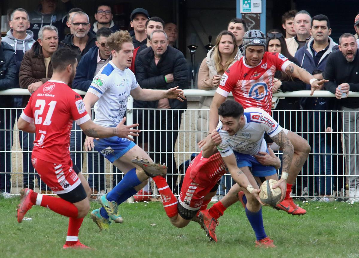 , Rugby (Fédérale 1) : Une défaite et beaucoup de regrets pour les Layracais face à Castelsarrasin