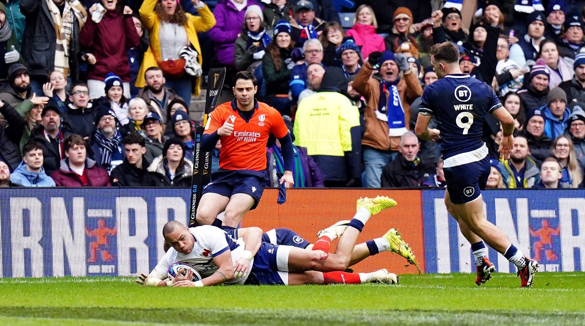 , Rugby – Tournoi des Six nations : les Bleus s’imposent sur le fil en Écosse