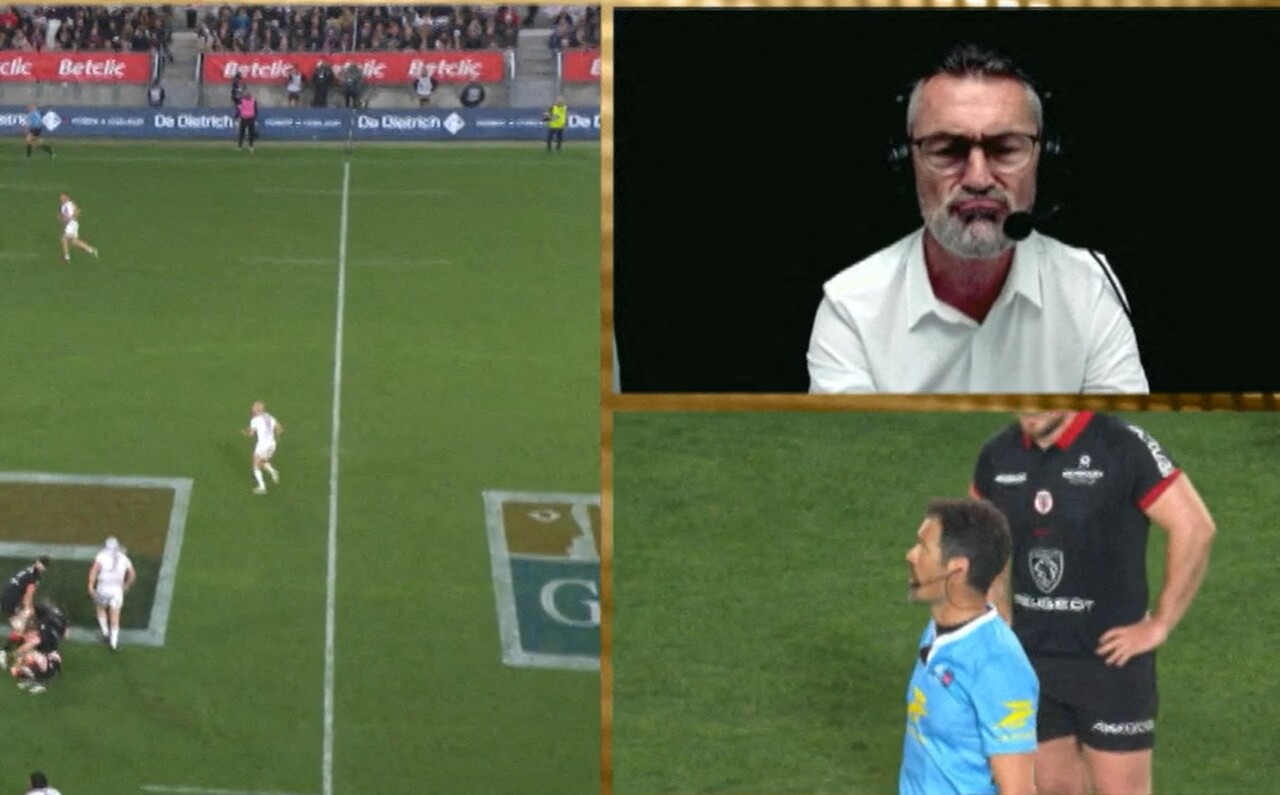 , Mais c’est quoi cet échange bizarre entre les arbitres de Bordeaux-Bègles – Toulouse