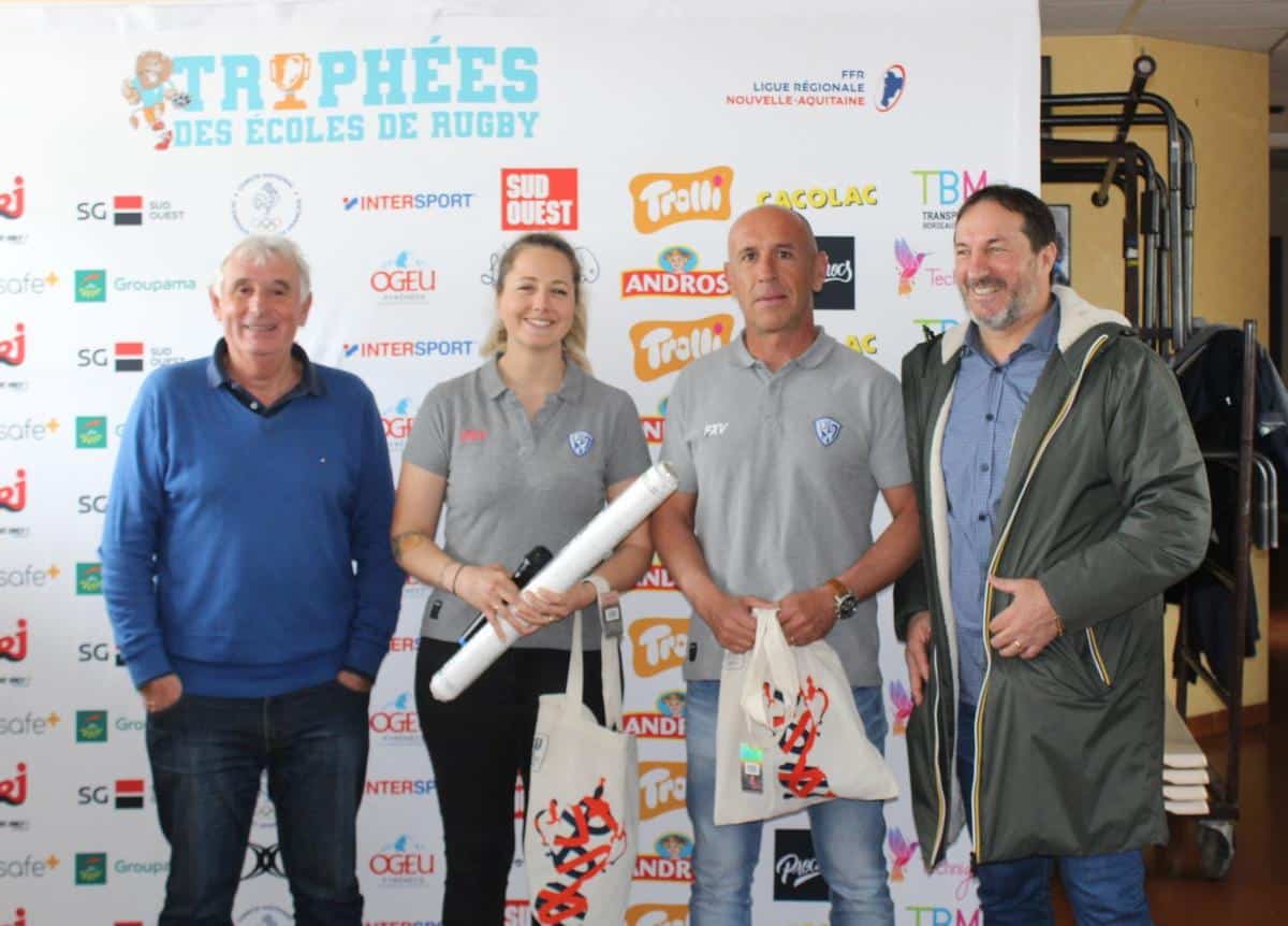 , Rugby. Le trophée de meilleure école de rugby du 64 pour l’US Morlaàs
