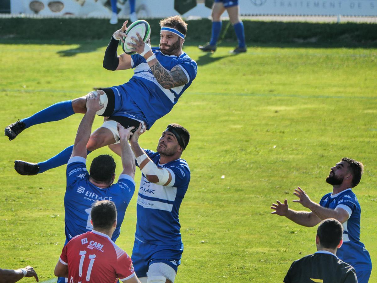 , Rugby (Nationale 2)/Quarts de finale : Rennes sort Anglet de peu et file en demie