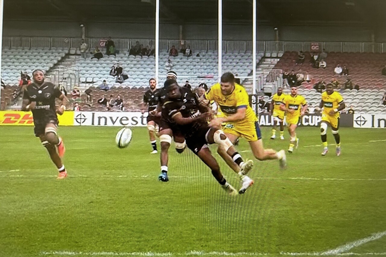, Challenge Cup. L’arbitre devait-il accorder un essai de pénalité à Clermont contre les Sharks