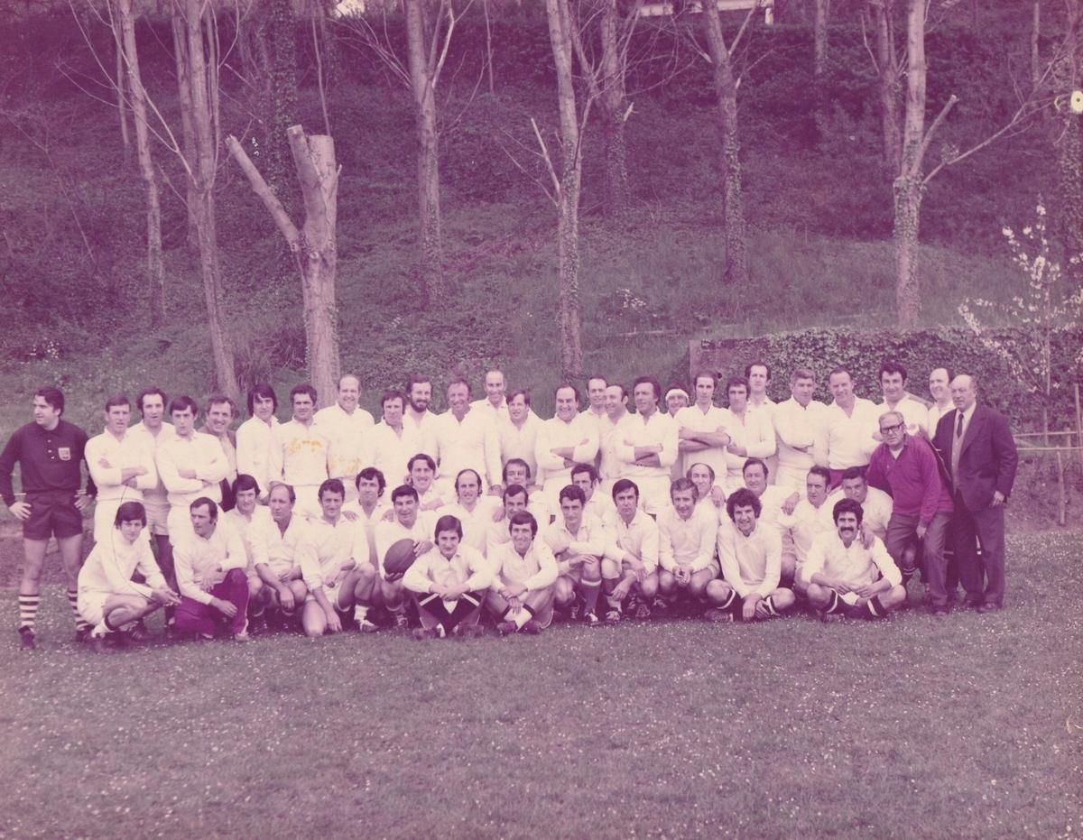 Le grand match de 1974 juste avant la création de l’Amicale.