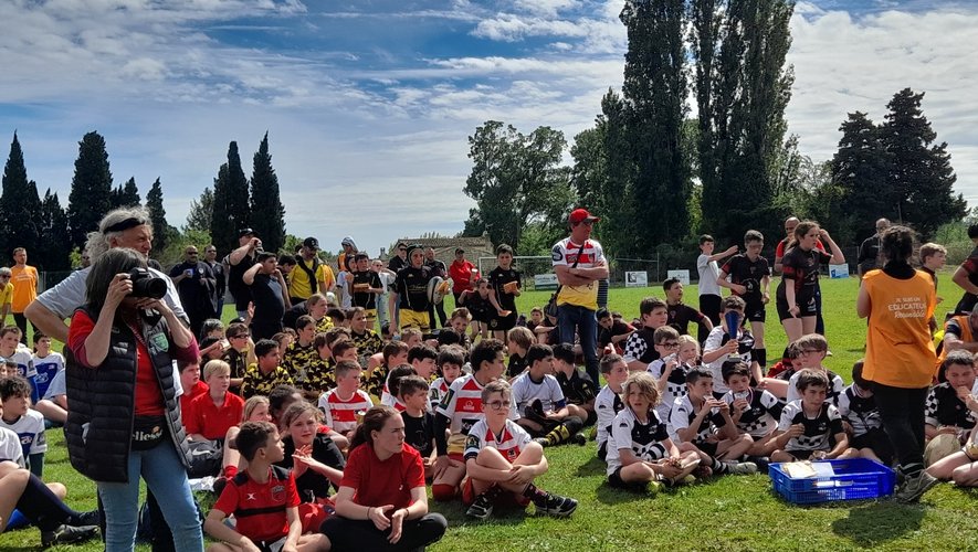 , Tournoi de rugby : 230 jeunes Gardois accueillis par le RCSQ