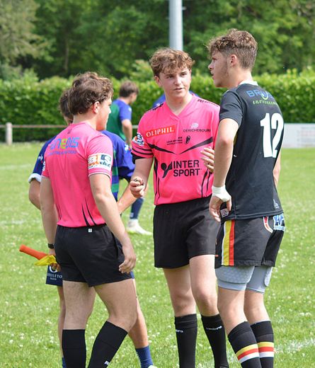 De la tension est apparue lors de cette finale de Terroir. / Photo Jean-Michel Lacombe