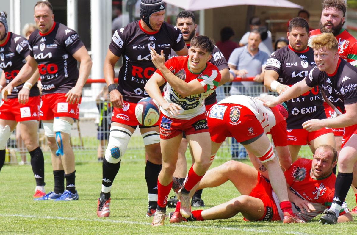 Matias Brocal, grand homme de cette demi-finale, a guidé le SAM vers la victoire.