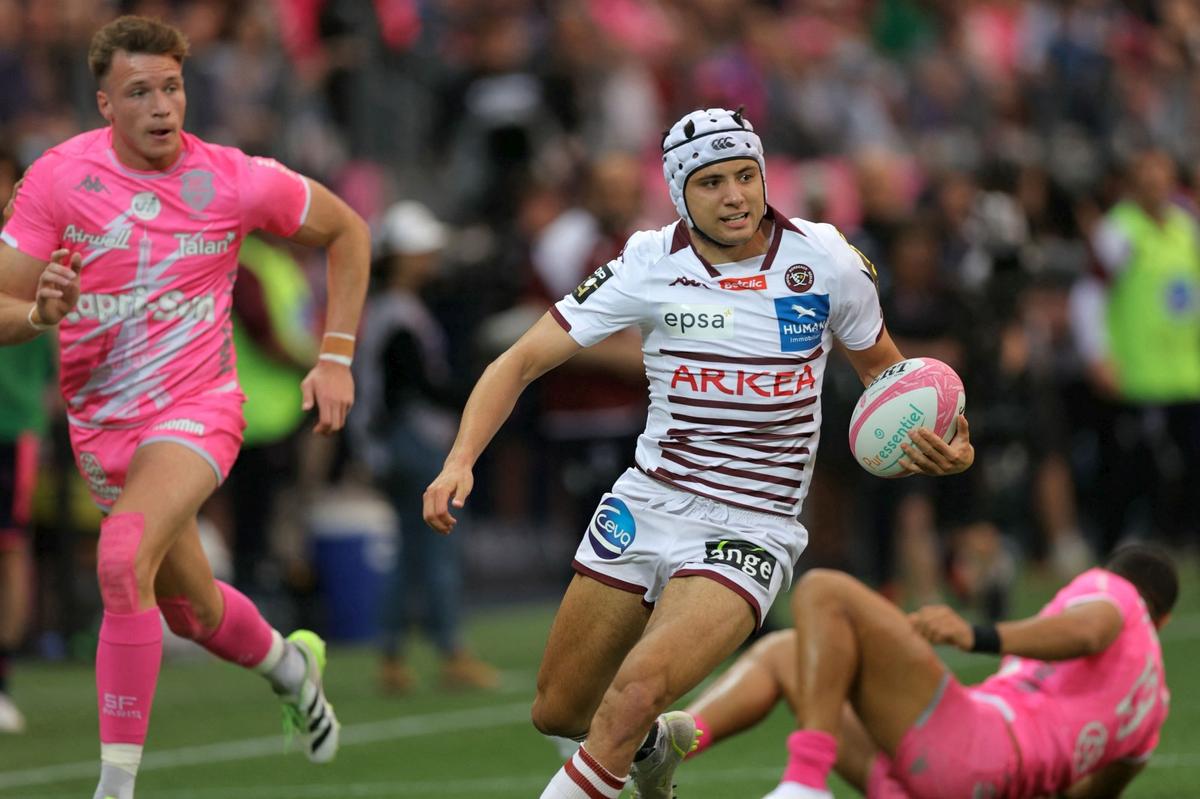 L’ailier international de l’UBB Louis Bielle-Biarrey parraine la 30e édition de l’Anglet beach rugby festival.