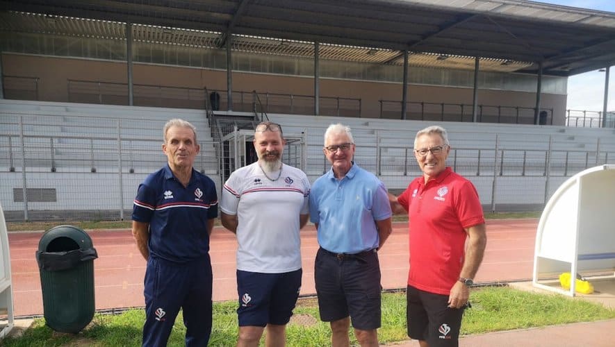 , Rugby à XIII : le pôle arbitres en stage à au stade Jo Maso à Saint-Laurent-de-la-Salanque