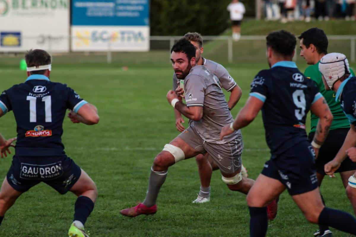 , Rugby (Fédérale 1) : l’Union Barbezieux-Jonzac a craqué à Courbevoie (31–27)