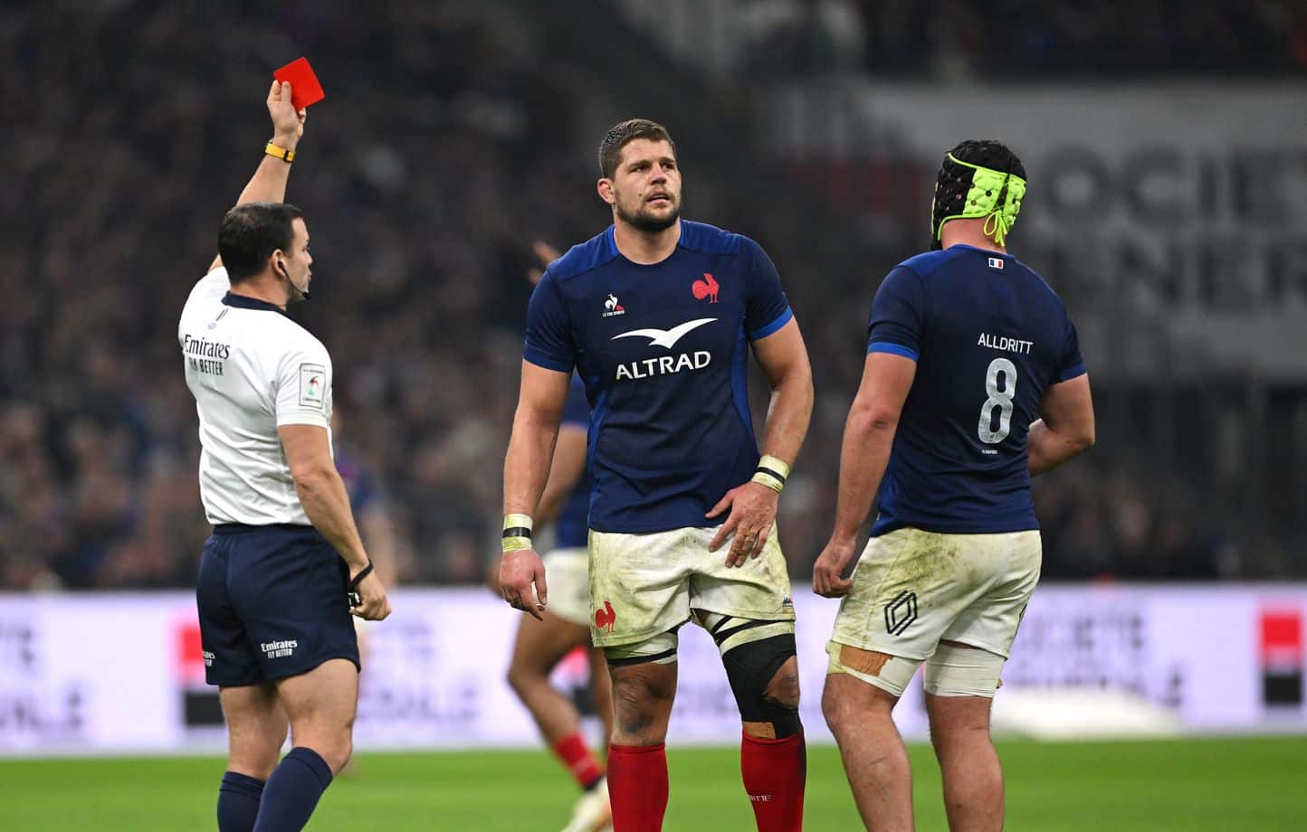 , Rugby : Un carton rouge allégé testé lors des matchs internationaux de novembre malgré l’opposition de la France