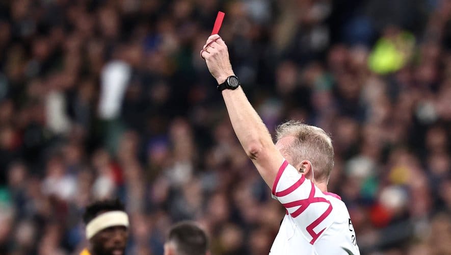 , Rugby : une « variante » de la règle du carton rouge à l’essai lors de la tournée de novembre, les matchs des Bleus concernés