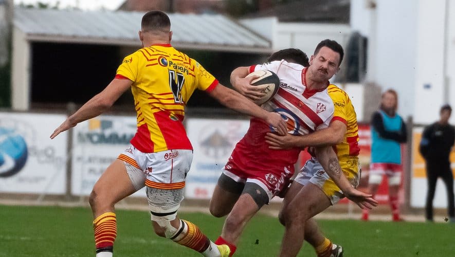 , Rugby (Fédérale 1). La très gros cote de Castelsarrasin, dans le Tarn