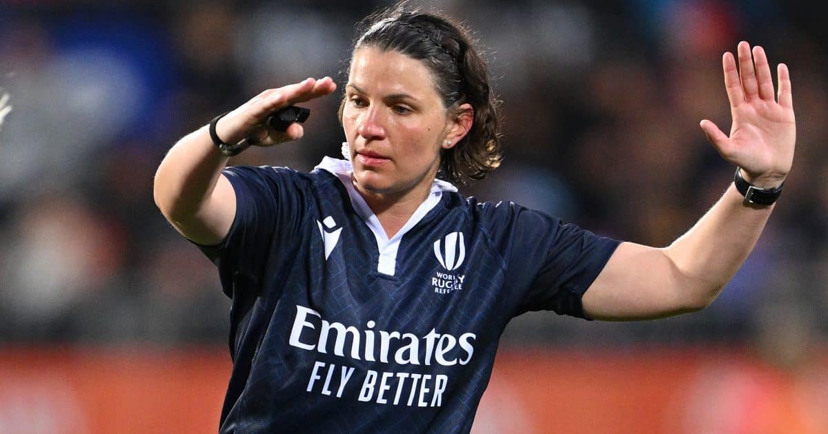 , Aurélie Groizeleau, seule arbitre française sur le Six Nations féminin
