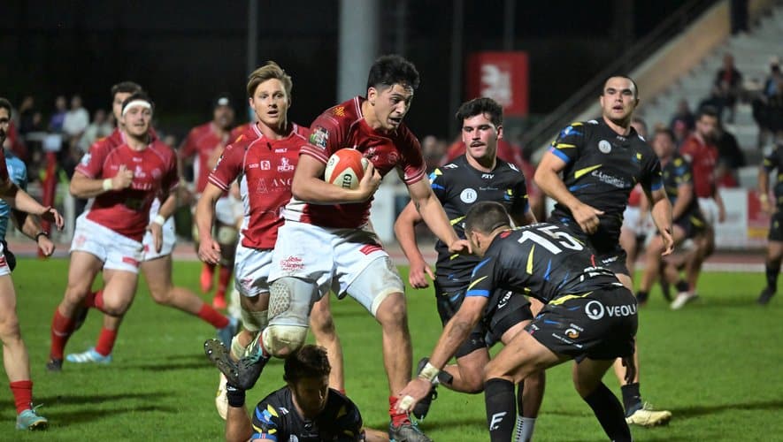 , Rugby amateur – Nationale 2 : encore battu sur la côte atlantique, Auch hypothèque ses chances de jouer un quart de finale à la maison