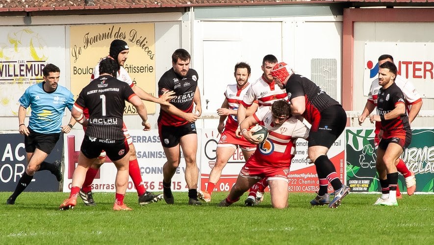 , Rugby (Fédérale 1). Castelsarrasin pas encore assuré du maintien