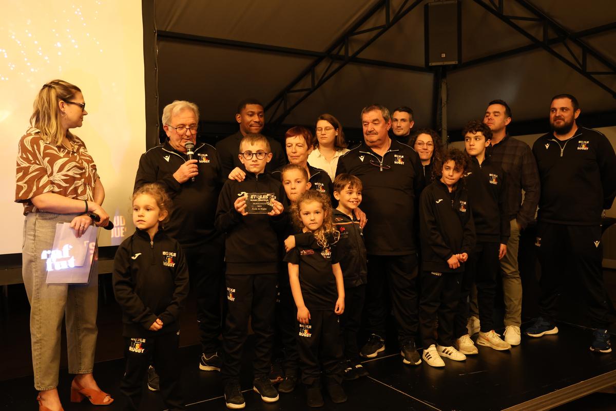 L’école de rugby de Naves/Seilhac/Lagraulière.