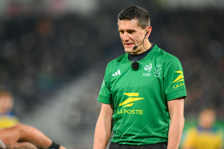 Flavien Hourquet lors de Brive-Nevers.