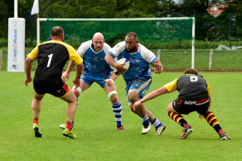 K&eacute;vin Bargibaux &agrave; l'offensive.