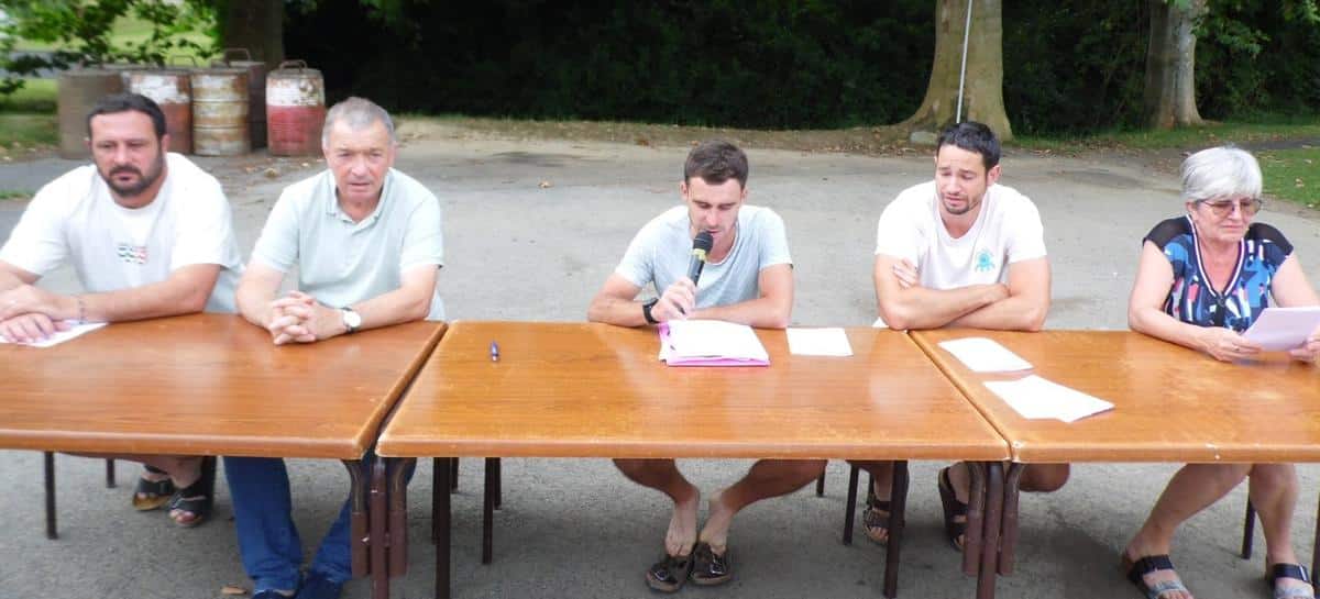 Les deux jeunes présidents, Cédric Claverie et Ximun Castege, ont présenté tour à tour le bilan moral de leur premier mandat.