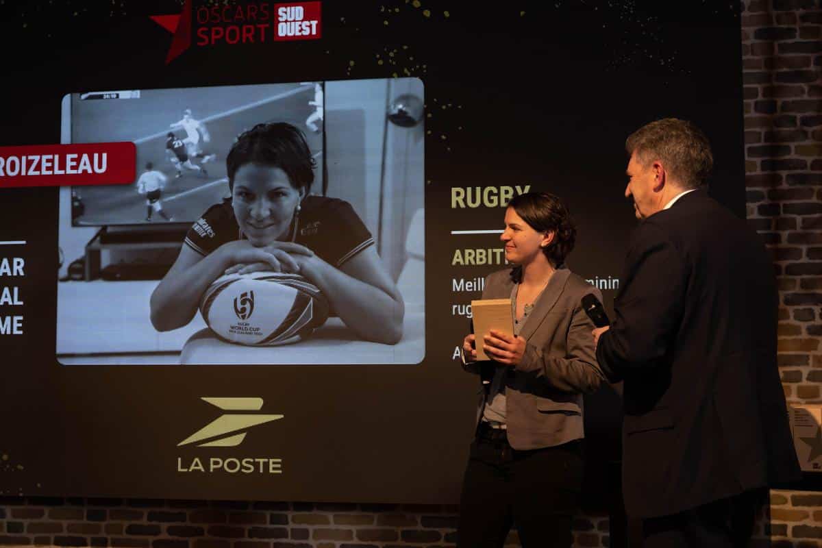 , Coupe du monde féminine de rugby : l’arbitre Aurélie Groizeleau fera avec les commentaires en ligne