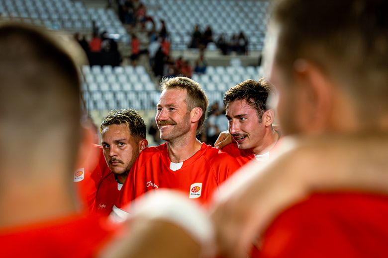 Des sourires sur les visages.