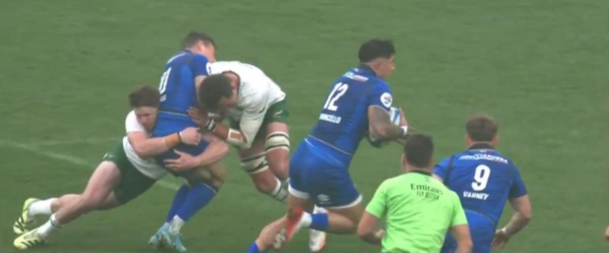 , VIDEO. Rugby : nouveau geste de violence d’un joueur de l’Afrique du Sud et nouveau carton rouge pour les Springboks