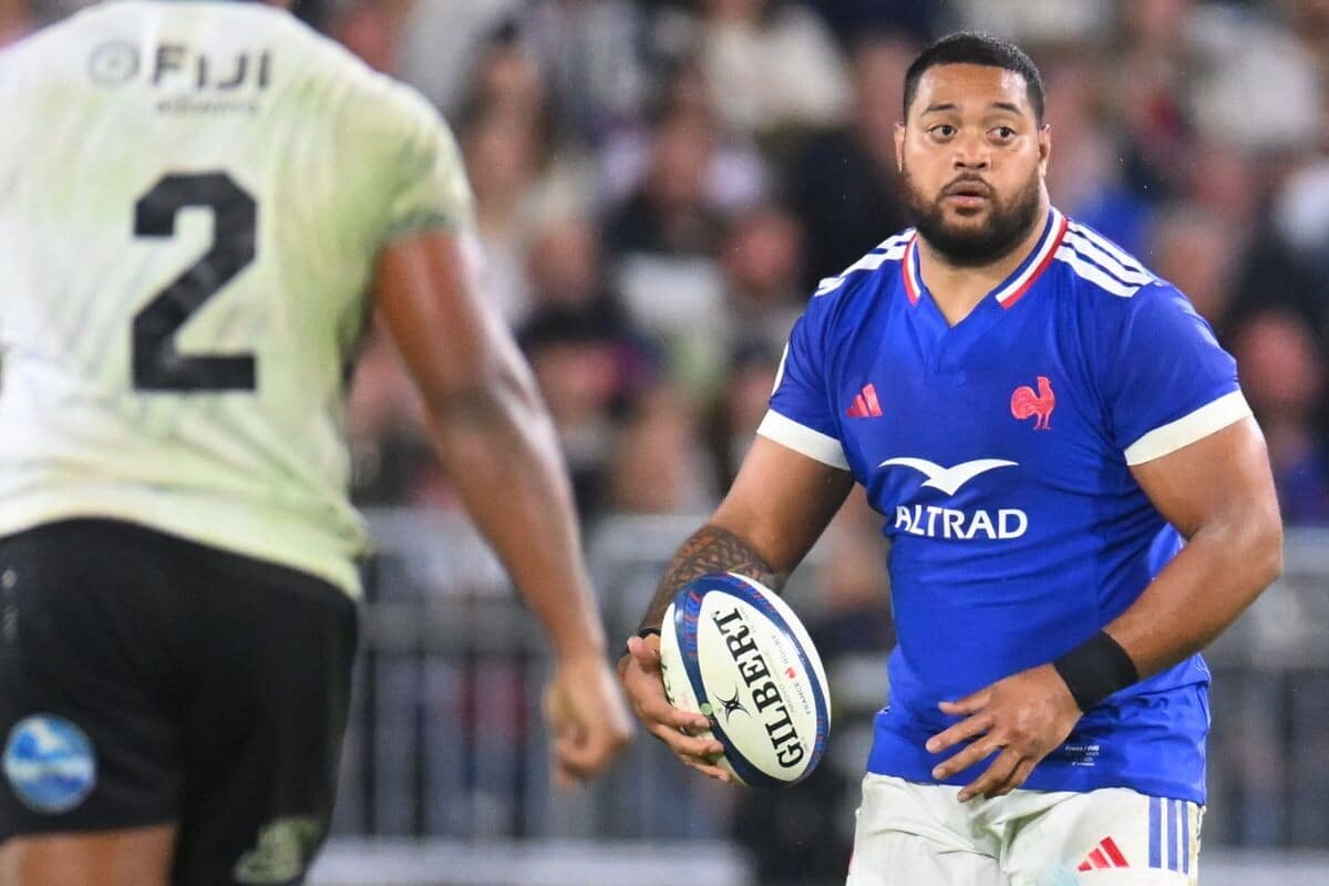 , XV de France. Ce geste très dangereux de Rodrigue Neti face aux Fidji qui a échappé aux arbitres