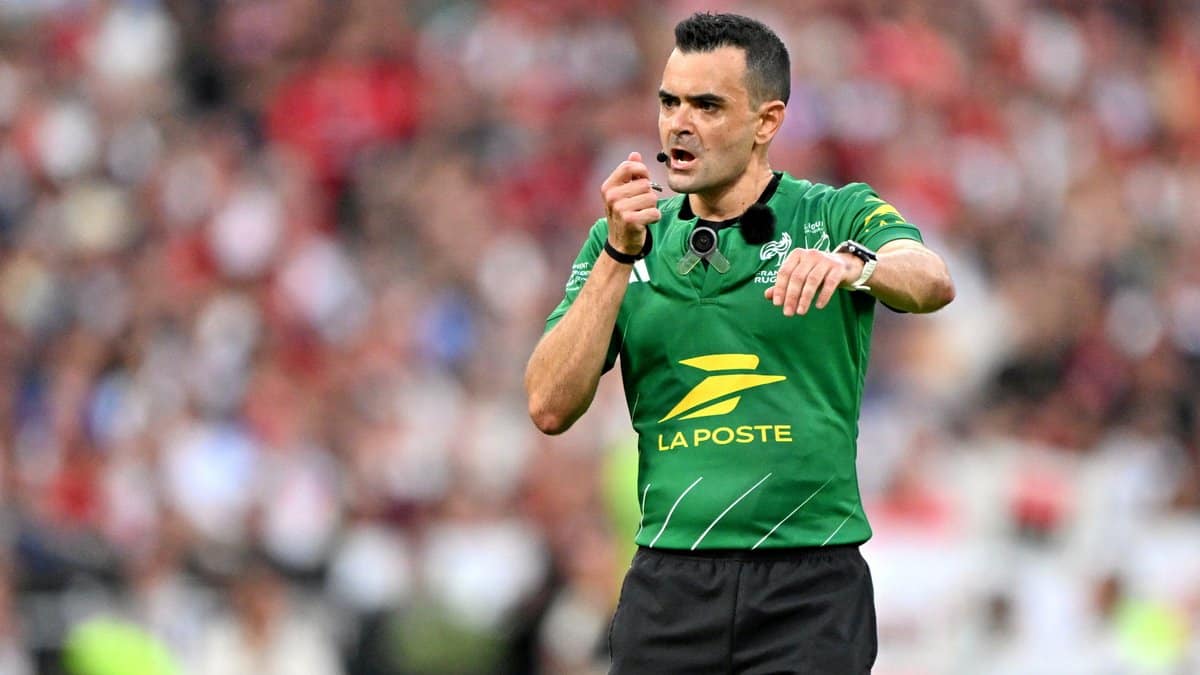 , Tournoi des Six Nations : l’arbitre blessé, le Français Pierre Brousset propulsé au centre du choc Irlande – Angleterre